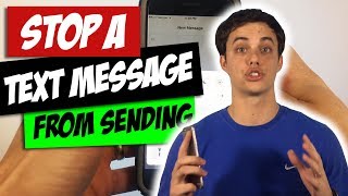 How to Stop iPhone Text From Sending