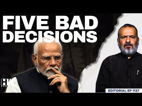 5 Bad Decisions By Modi Government | Editorial With Sujit Nair | Rahul Gandhi | Manipur Unrest | BJP