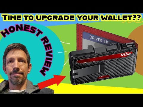 Zalvex men's Rfid blocking wallet unboxing and review  Slim Design,  $Clip, Smart Pop-Up Card Holder