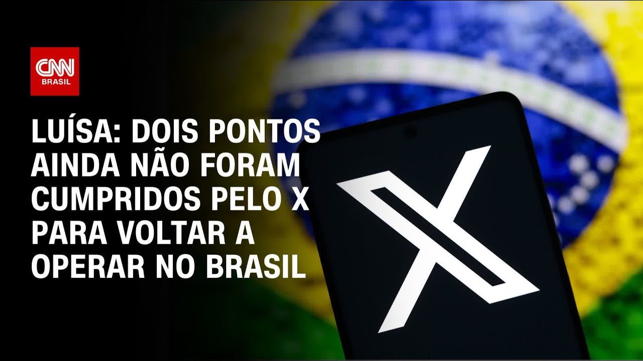 Luísa: Dois pontos ainda não foram cumpridos pelo X para voltar a operar no Brasil | CNN PRIME TIME