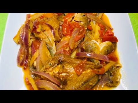 DRIED FISH ESCABECHE recipe