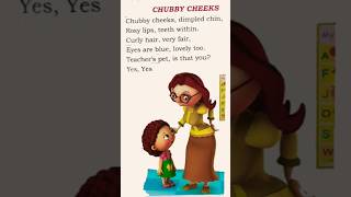 Chubby Cheeks |English rhymes #rhymes #poyam #preschool #lkgrhymes #songkids #rhymeswithlyrics