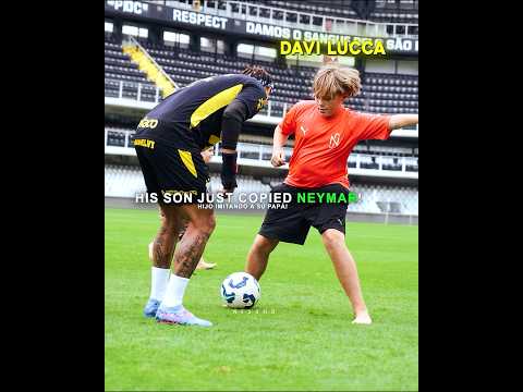Neymar’s Son Is Becoming Like Him 🤯