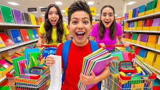 OKULA DÖNÜŞ BAŞLADI!! KIRTASİYE ALIŞVERİŞİ YAPIYORUZ..BACK TO SCHOOL!