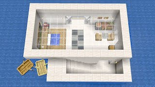 Minecraft - How to build an Underwater House Base