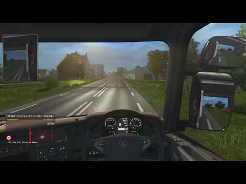 Euro Truck Simulator 2 with Promods - Zwolle, Netherlands to Bremenhaven, Germany