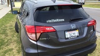 2016 Honda HRV Test Drive and Review (1st look)
