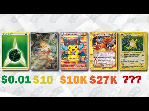 Every Pokémon Card Price Bracket Explained in 14 Minutes
