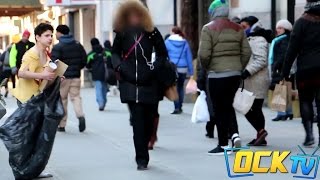 The Freezing Homeless Child - Little Boy Left In The Cold! (Social Experiment)