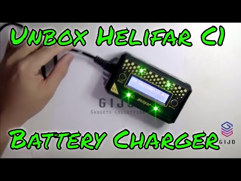 Unboxing & Review Helifar C1 1-2S LiPo LiHV 2-6S NiMH Balance Charger
