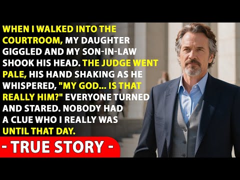 When I Walked Into The Courtroom, My Daughter Laughed, And My Son In Law Looked Away!