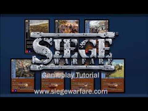 Siege Warfare Card Game Tutorial & Playthrough HD