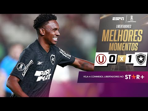 Gols e lances de Universitario x Botafogo
