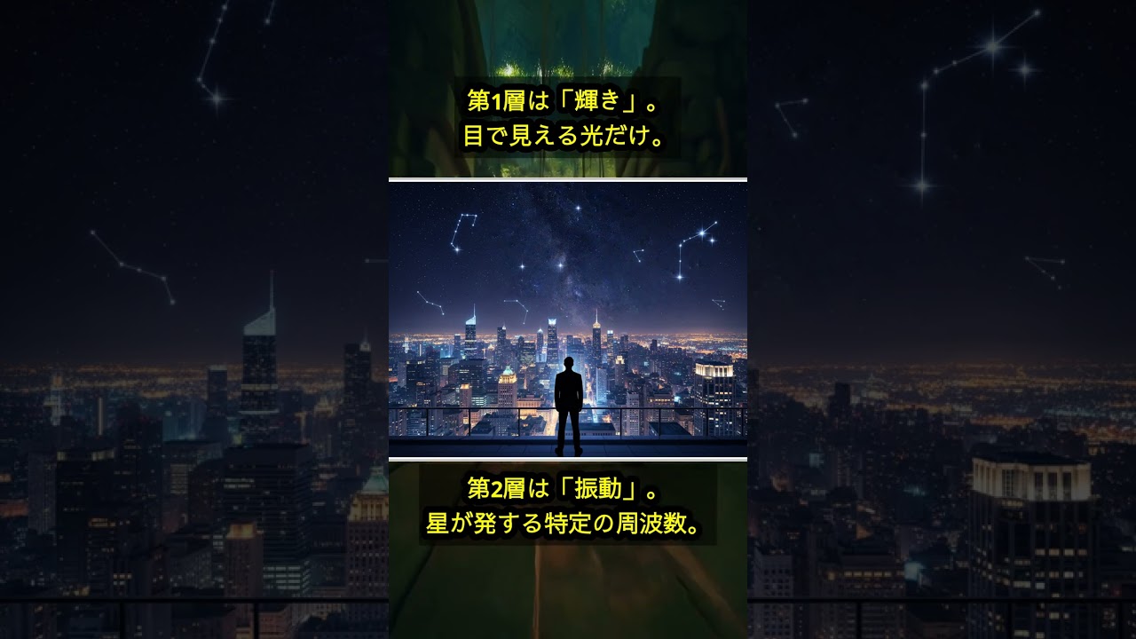 星の4層構造：宇宙からのメッセージの秘密