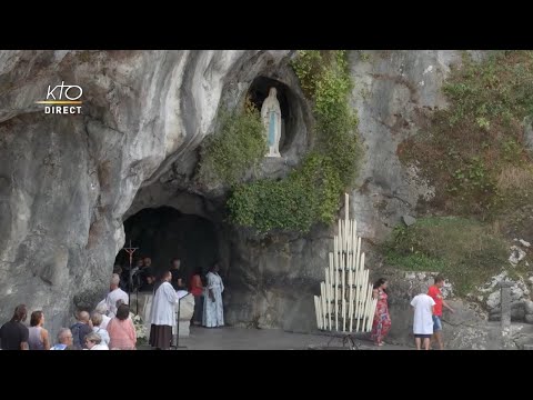 Chapelet du 8 septembre 2022 à Lourdes