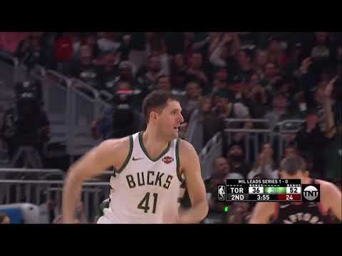 Nikola Mirotic All Game Actions 05/17/19 Toronto Raptors vs Milwaukee Bucks Game 2 Highlights