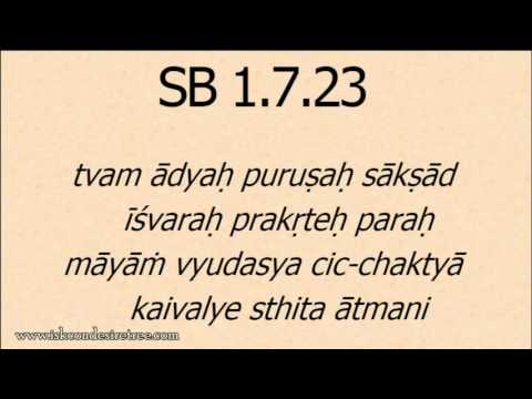Bhagavatam study 31-01.07.22-29 Krishna relieves from the dangerous  literal and metaphorical