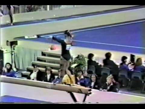 9th T CAN Sandra Boten BB - 1985 World Gymnastics Championships 9.325