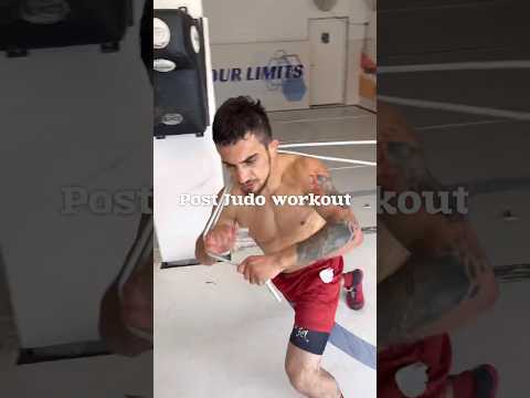 Post Judo & Throw Workout with Dopa resistance band 🥋 #JudoTraining #DopamineO