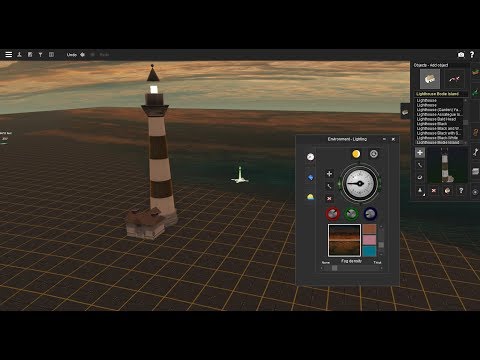 Trainz GMAX Tutorial: Animating a Lighthouse to Flash On and Off at Night
