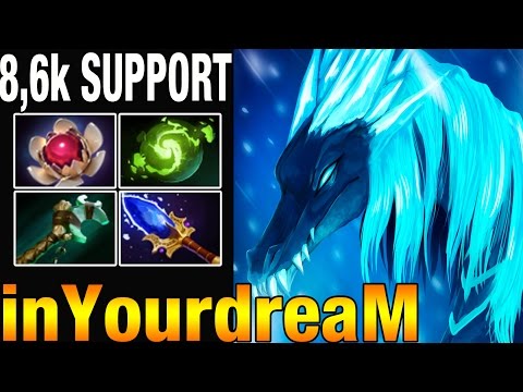 8,6K SUPPORT - inYourdreaM Plays Winter Wyvern - Dota 2