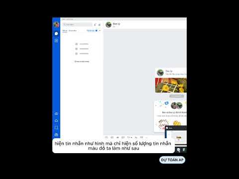 Tắt thông báo tin nhắn trên Zalo Máy tính bàn #zalo