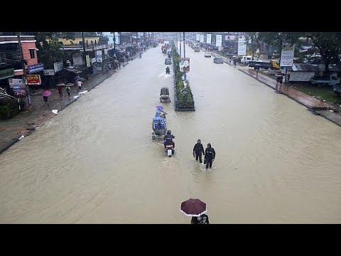 Τεράστιες καταστροφές από τις πλημμύρες σε Μπαγκλαντές και Ινδία