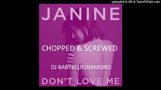 Don't Love Me-Janine