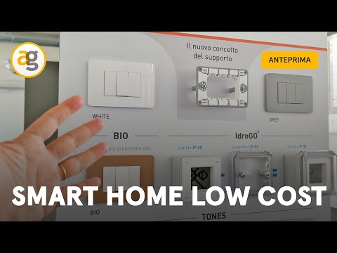 SMART HOME Low Cost. NUOVA SERIE BTICINO MatixGO. PLAY da HONOR 90