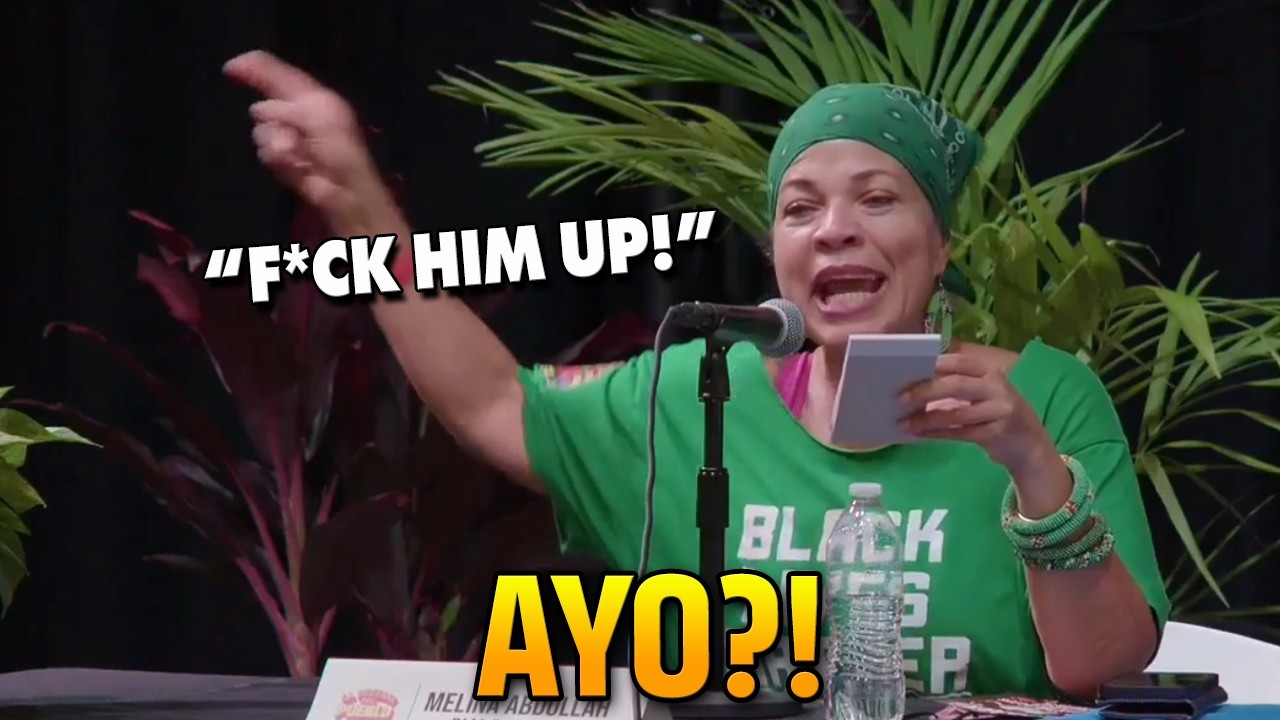 Los Angeles BLM co-founder DOXXES and calls for VIOLENCE against ICE agent during LIVE event