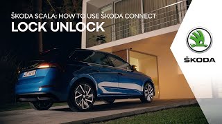 How to use ŠKODA Connect - Lock Unlock Trailer