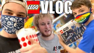 LEGO Store w/ TRLegosfan, $10,000 FRIDGE, & CLOSE Mini-Golf Game! | MandRproductions LEGO Vlog!