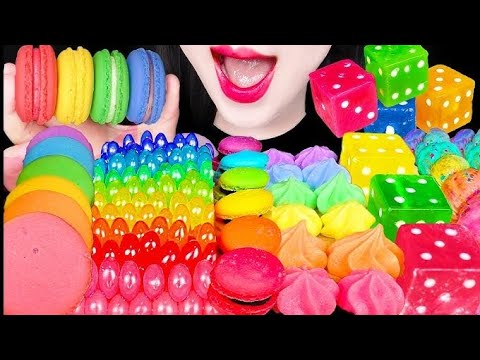 “This Rainbow Candy ASMR Is Breaking the Internet 😱🍬| AK1M ASMR USA