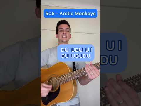 How to play 505 by Arctic Monkeys (EASIEST Guitar Tutorial)