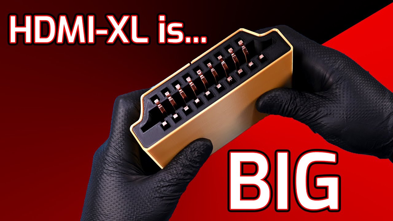 I made the world's BIGGEST HDMI port