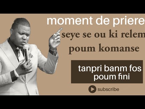 Priere de consecration et de perseverance| Segne ou relem pou komanse bam fòs poum fini |Ev Trofort