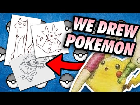 We Drew A BRAND NEW Pokedex