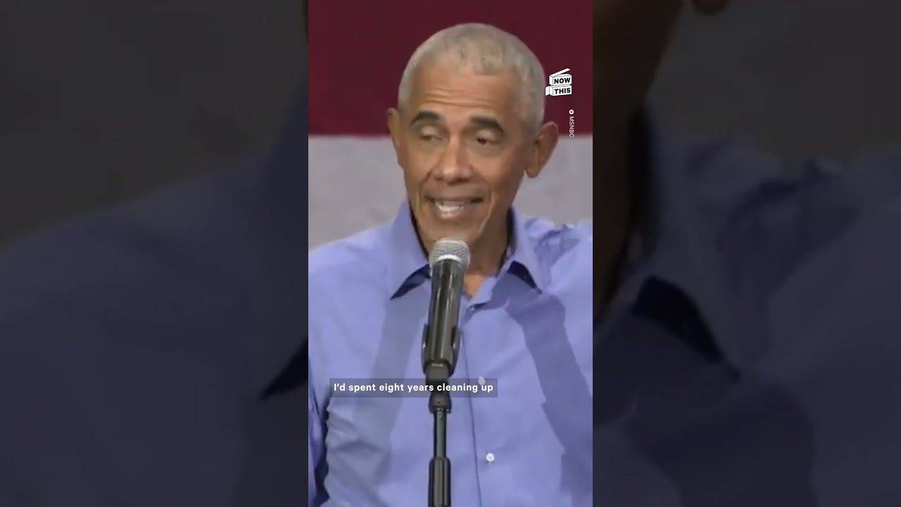 Barack Obama Says Donald Trump Is Taking Credit for His Economy