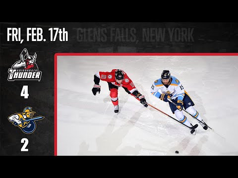 2/17/23 Adirondack Thunder 4 - Atlanta Gladiators 2