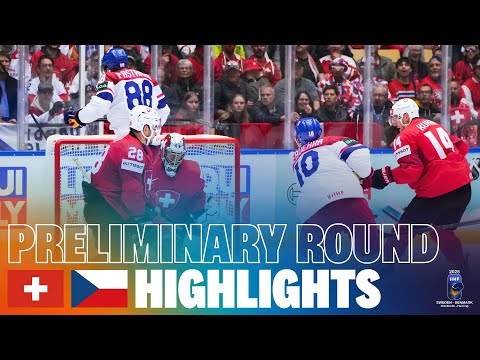 Highlights: SWITZERLAND vs CZECHIA | 2025 #MensWorlds #IIHF