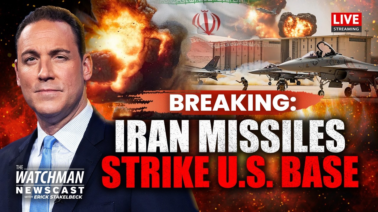 Iran Missile BARRAGE Targets U.S. Base; Israel ADVANCES in Lebanon | Watchman Newscast LIVE