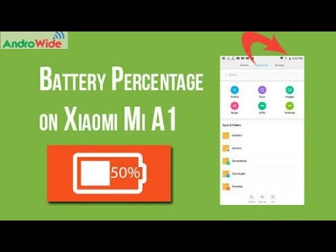 How to enable battery percentage on Mi A1 [ Freaky Unbox ]
