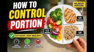 Mastering Your Portion Control. #portioncontrol  #diet #health #weightloss #nutritiontips