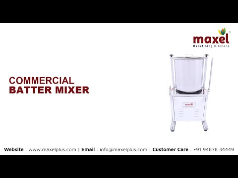 LEP1123 Commercial Batter Mixer - 75 Lt - 304G