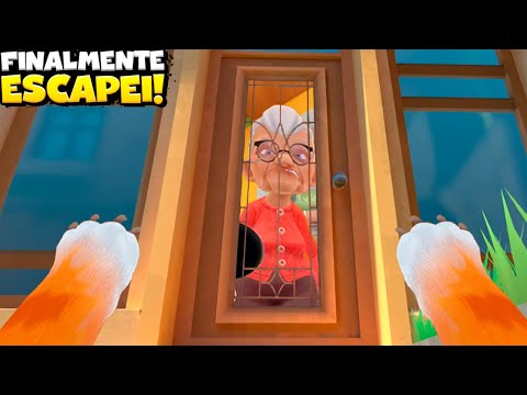 FINALMENTE FUGI DA CASA DA VOVÓ E ENCONTREI UM NOVO MUNDO NO I AM CAT VR 😱🐱