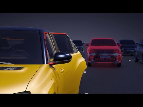 la sortie sécurisée du véhicule - R5 E-Tech 100% électrique - Renault