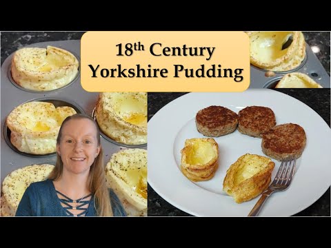 18th Century Yorkshire Pudding Recipe | Served with...