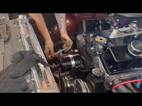3rd Gen Camaro gets an Electric Water pump for the SBC
