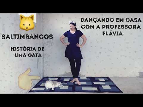 Dançando em casa.  SALTIMBANCOS,   HISTÓRIA DE UNA GATA.