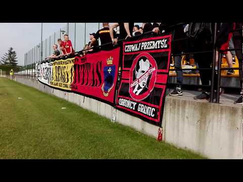 skrót I-szej połowy meczu Czuwaj Przemyśl - Biało-Czerwoni Kaszyce 2:2 (1:1)